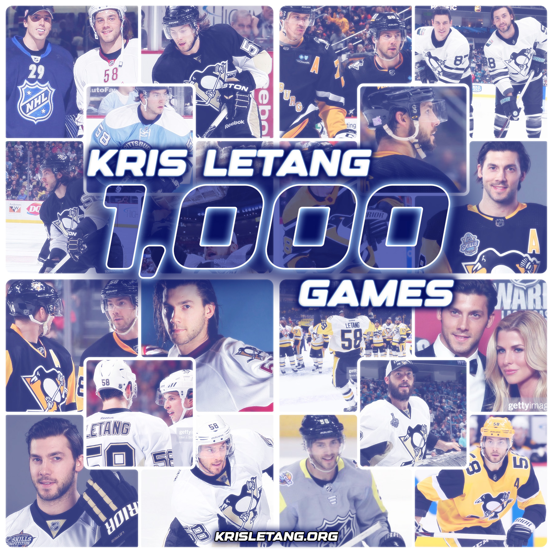 Kris Letang 1000 Games; Introspective on Time, & First Shift Goof-Up